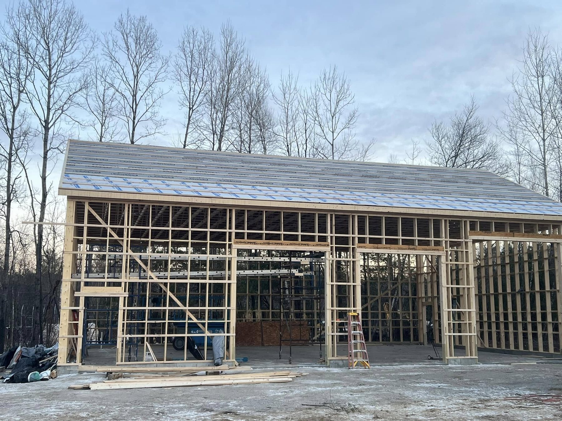 Full building framing project
