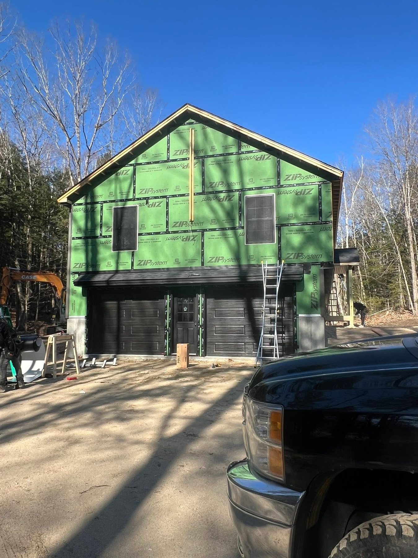 Garage siding preparation