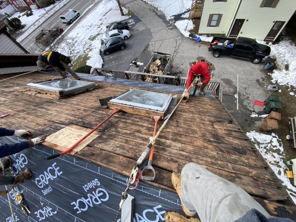 Roof and window repair work