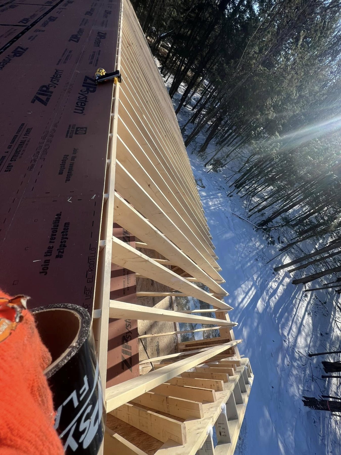 Wall framing and exterior preparation